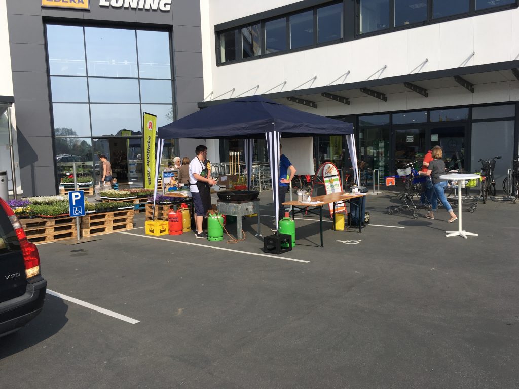 Der Verkaufsstand